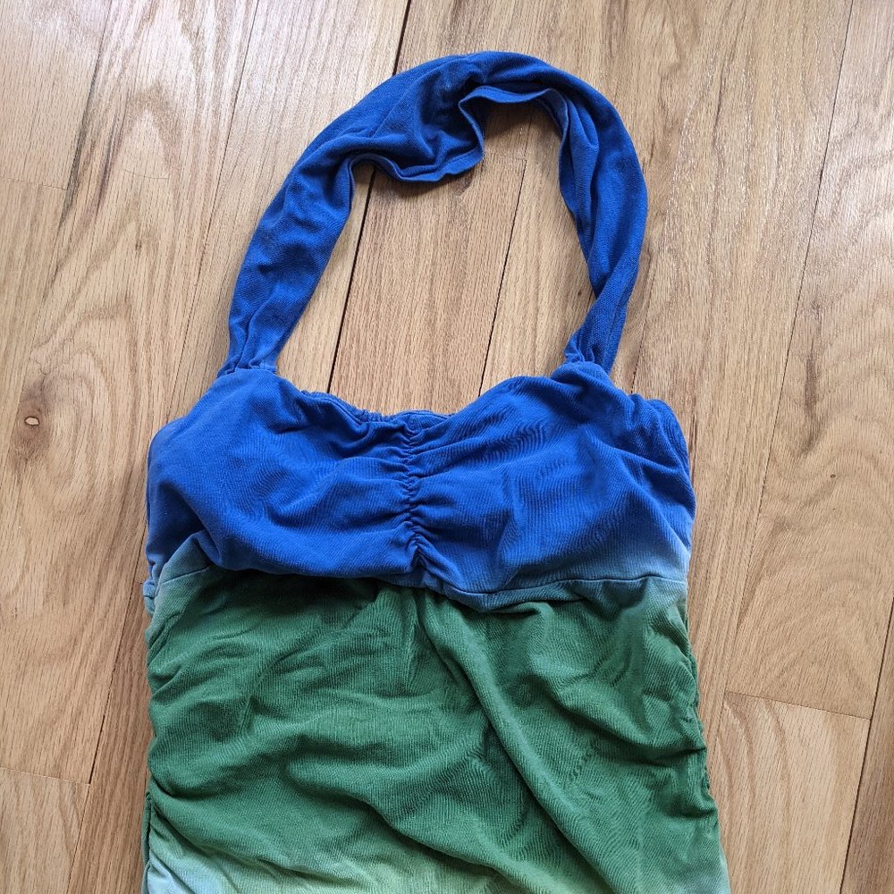 Tanya B Halter Yoga Top - Very Cool Side Ruching for a very flattering look